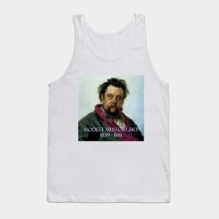 Great Composers: Modest Mussorgsky Tank Top